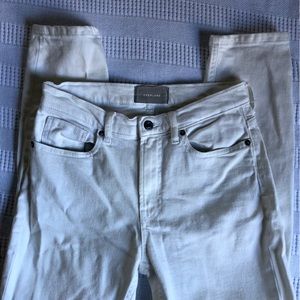Everlane white jeans 27